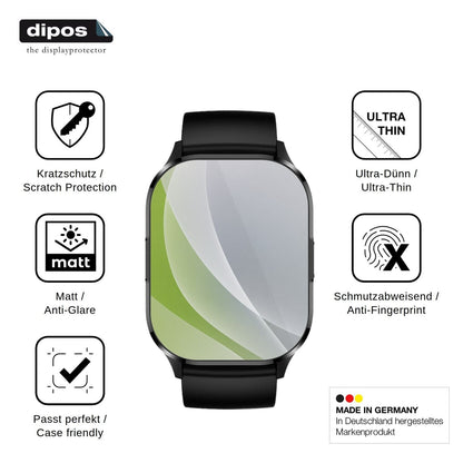6x Screen Protector for Neow K-Watch Protection Anti Glare dipos