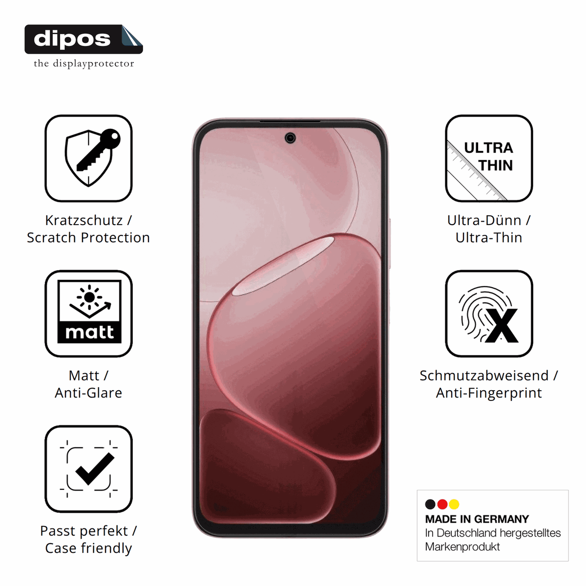 Displayschutz hergestellt in Deutschland, h�chste Qualit�t made in Germany