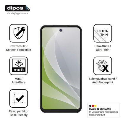 4x Screen Protector for Oukitel C17 Mini Protection Anti Glare dipos