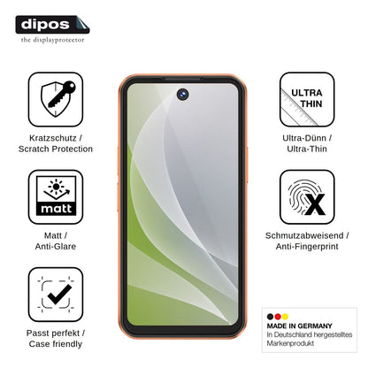 4x Screen Protector for Oukitel C26 Mini Protection Anti Glare dipos