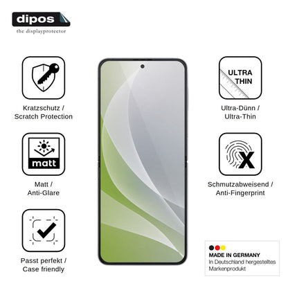 4x Screen Protector for Samsung Galaxy Z Flip4 5G Inside Protection Anti Glare dipos