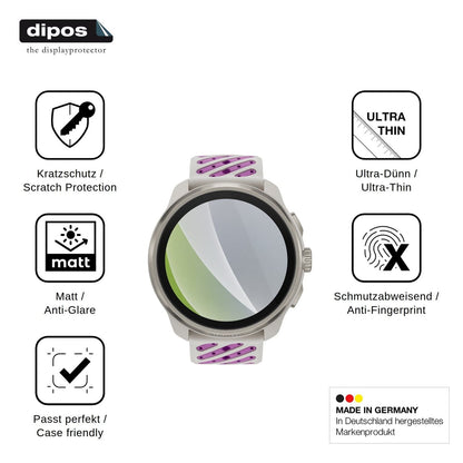 6x Screen Protector for Suunto Race 3S Protection Anti Glare dipos