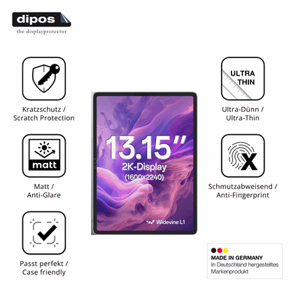 Displayschutz hergestellt in Deutschland, höchste Qualität made in Germany