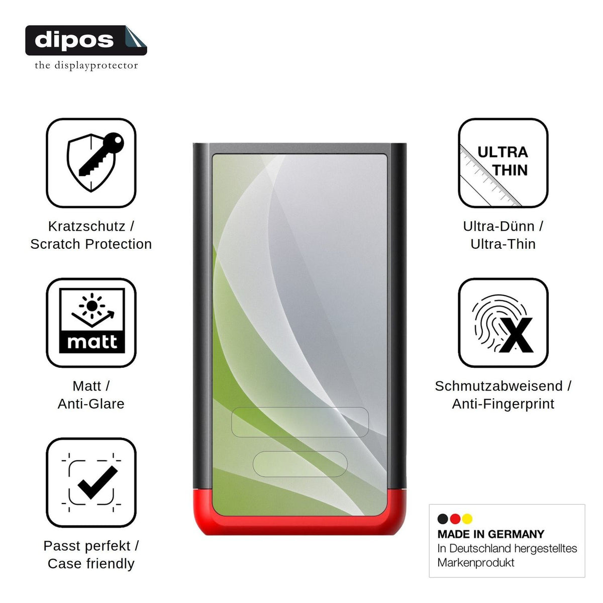 4x Screen Protector for ThermoMaven P4 Protection Anti Glare dipos