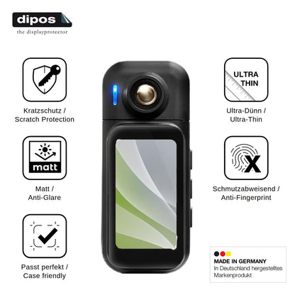 4x Screen Protector for Tiantianle H91 Action Cam Protection Anti Glare dipos