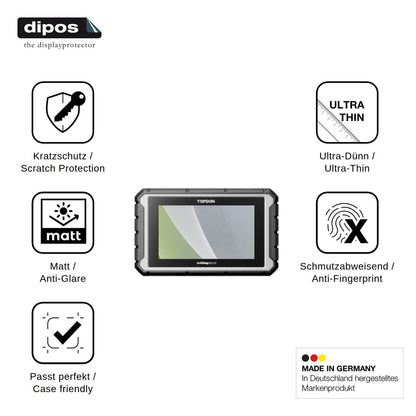 2x Screen Protector for Topdon ArtiDiag 900 BT Protection Anti Glare dipos