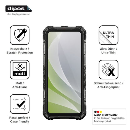 4x Screen Protector for Ulefone Armor 35 Pro Protection Anti Glare dipos