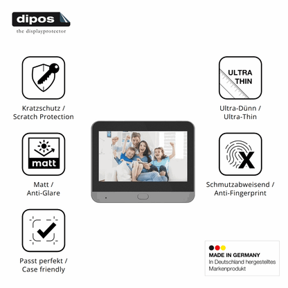 Displayschutz hergestellt in Deutschland, höchste Qualität made in Germany