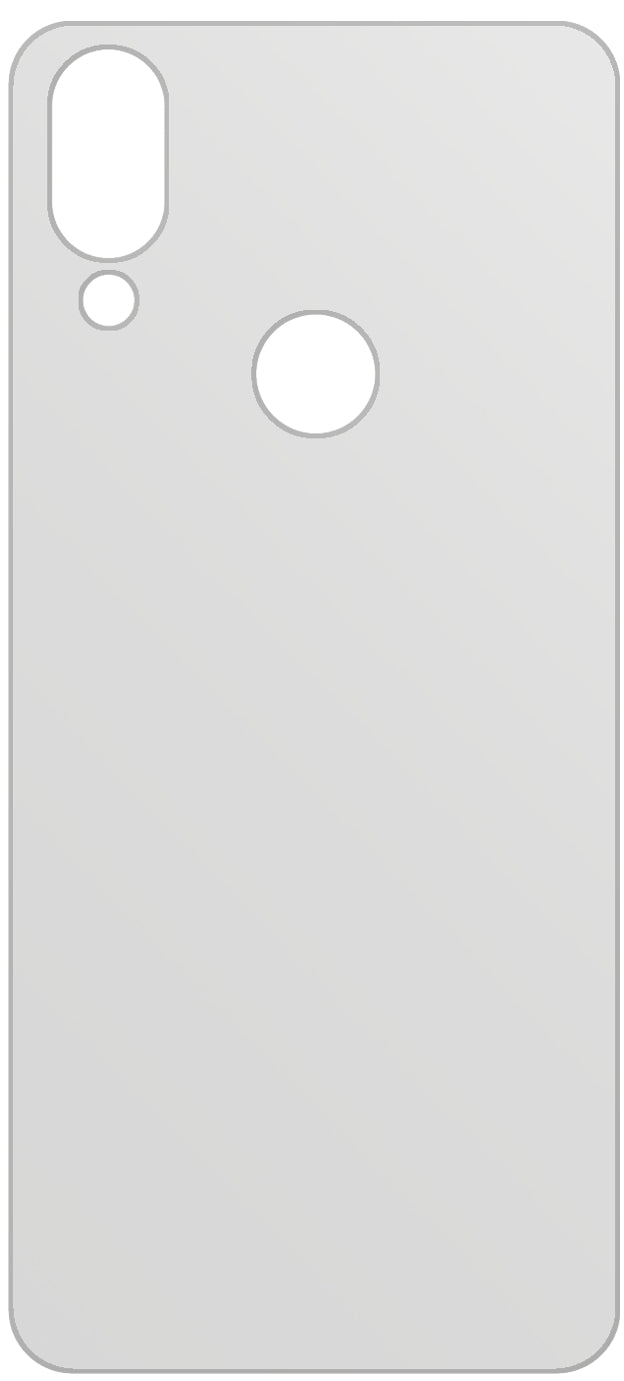 dipos Displayschutz für Umidigi A3S Rückseite, mattierte Oberfläche, geringe Dicke und perfekte Passform