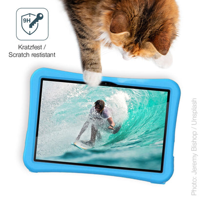 dipos Displayschutz für Umidigi G5 Tab Kids, transparente Oberfläche, perfekte Passform auch für die Rundungen