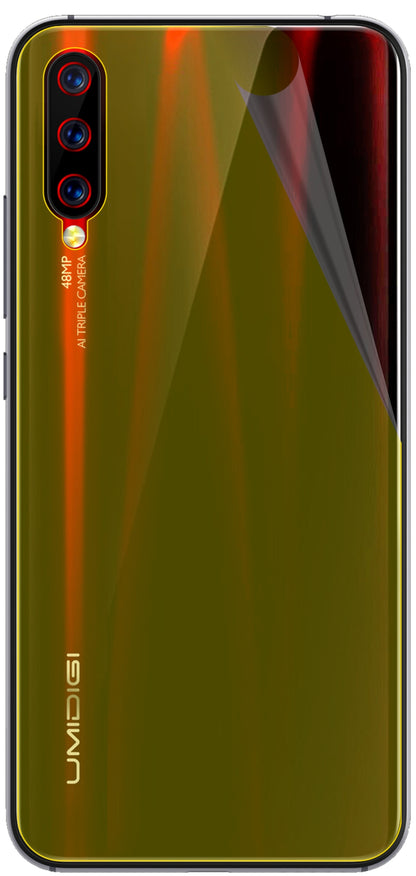 dipos Displayschutz für Umidigi X Rückseite, transparente Oberfläche, geringe Dicke und perfekte Passform