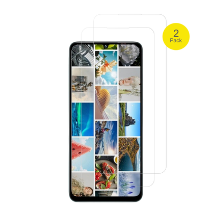 UmidigiA75x mit aufgebrachter dipos Displayschutzfolie, glasklare Darstellung ohne Einschränkungen