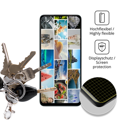 dipos Displayschutz für Umidigi A75x, transparente Oberfläche, geringe Dicke und perfekte Passform