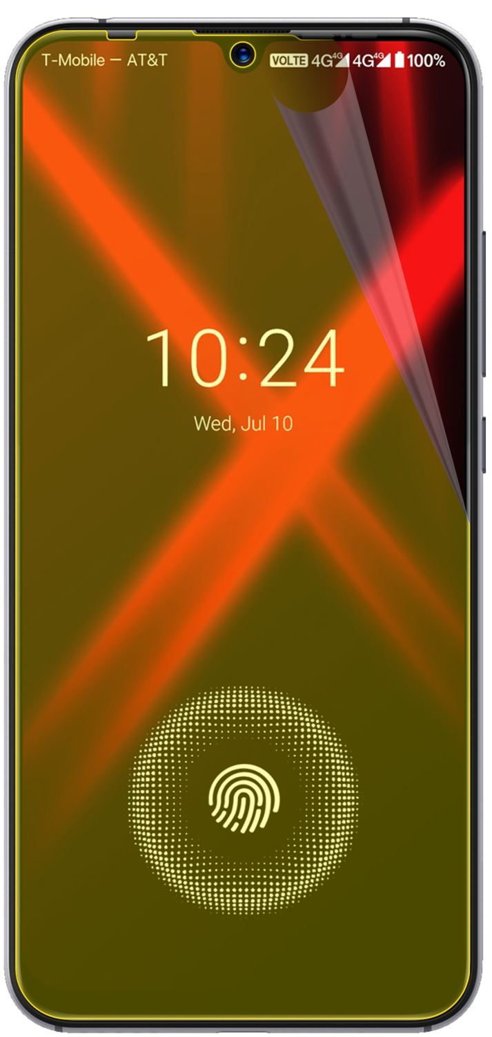 3x Screen Protector for Umidigi X Protective Film covers 100% dipos Flex