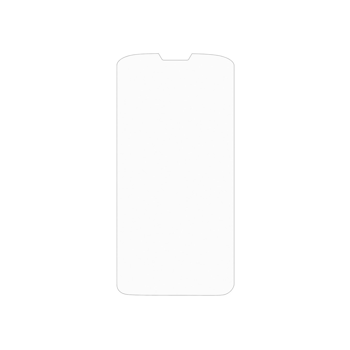 dipos Displayschutz für Unitech EA630, mattierte Oberfläche, geringe Dicke und perfekte Passform