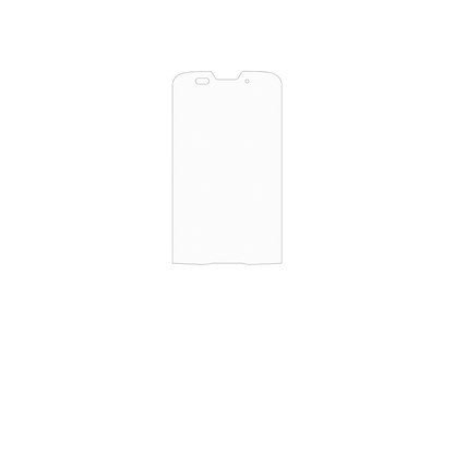 dipos Displayschutz für Unitech HT330, mattierte Oberfläche, geringe Dicke und perfekte Passform