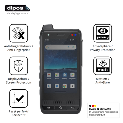 Privatsphäre-Schutz durch Sichtschutz-Folie passend zugeschnitten für UNIWA F400