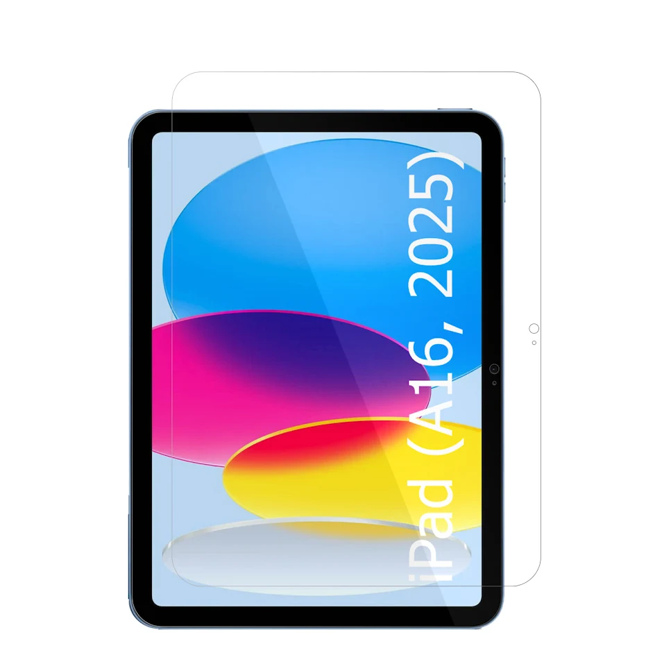 2x Schutzfolie klar für Apple iPad 11 Zoll A16 11. Gen 2025 Display-Schutzfolie