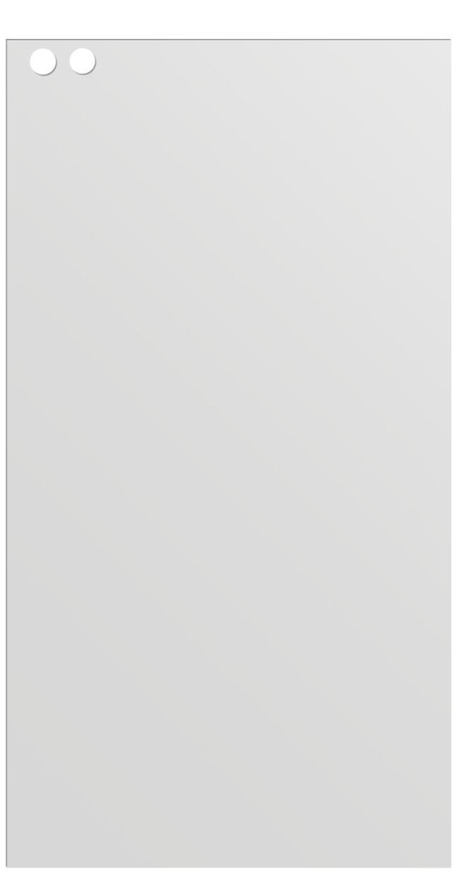 dipos Displayschutz für V10 LG, mattierte Oberfläche, geringe Dicke und perfekte Passform