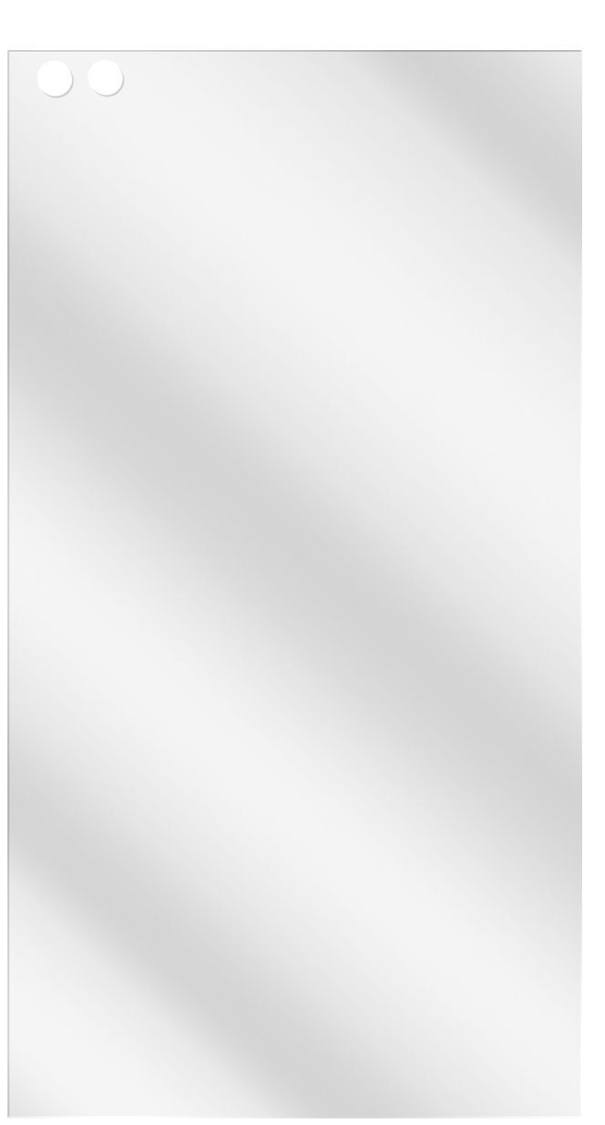 dipos Displayschutz für V10 LG, transparente Oberfläche, geringe Dicke und perfekte Passform