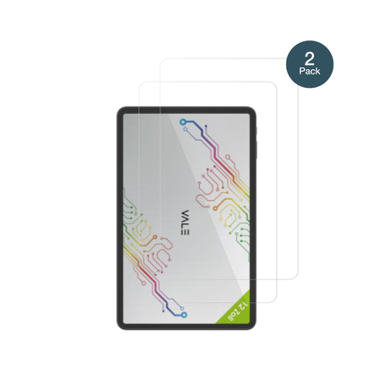 ValeV12X LTE 12.6 Zoll mit aufgebrachter dipos Flex Schutzfolie, glasklare Darstellung ohne Einschränkungen
