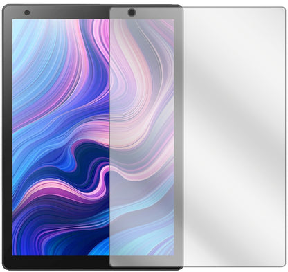 VankyoMatrixPad Z10 10.1 Zoll mit aufgebrachter dipos Displayschutzfolie, glasklare Darstellung ohne Einschränkungen