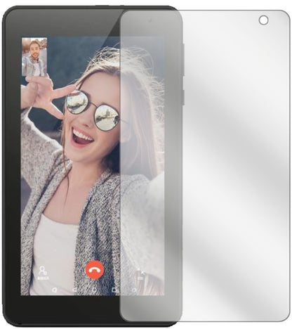 VankyoMatrixPad Z1 7 Zoll mit aufgebrachter dipos Displayschutzfolie, glasklare Darstellung ohne Einschränkungen