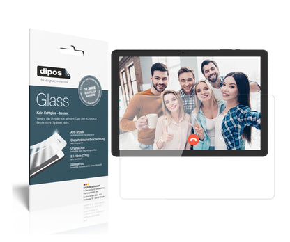 Klare Displayschutzfolie von dipos passend für Vankyo MatrixPad Z4 10 Zoll, 9H kratzfest und blasenfrei montiert