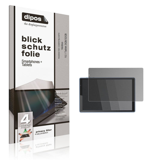 Screen Protector for Veidoo 10.1 Tablet 3GB/32GB Privacy Filter 4-Way 