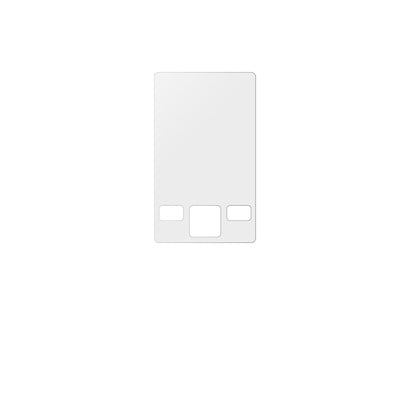 dipos Displayschutz für Verifone V200c, mattierte Oberfläche, geringe Dicke und perfekte Passform