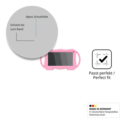 Screen Protector for VESWWE Kinder Tablet 7 Inch Privacy Filter 4-Way 