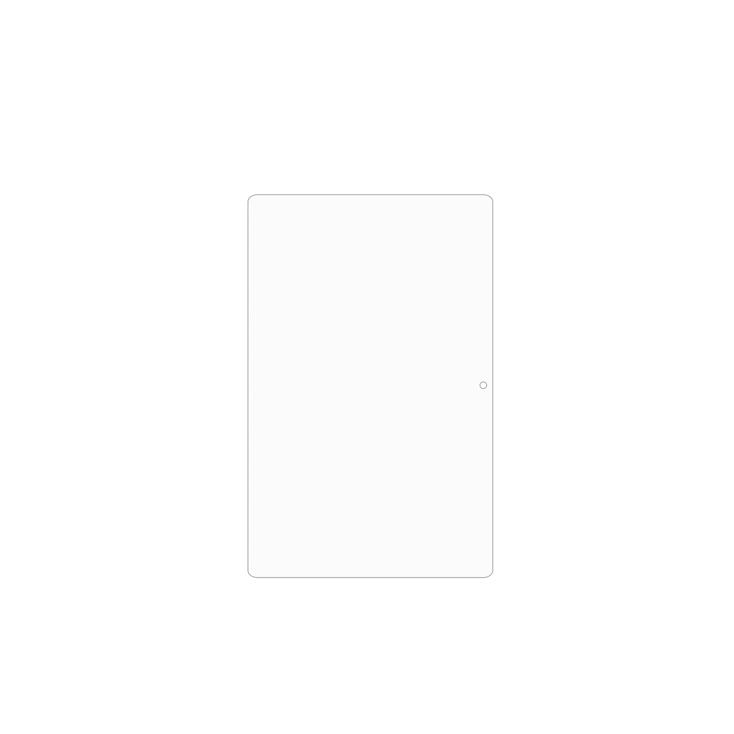 dipos Displayschutz für Victron Energy GX Touch 70 Flush, mattierte Oberfläche, geringe Dicke und perfekte Passform