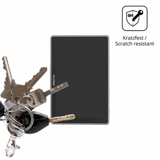 dipos Displayschutz für Viltrox DC-L2 7 Zoll, mattierte Oberfläche, robuste Festigkeit und perfekte Passform