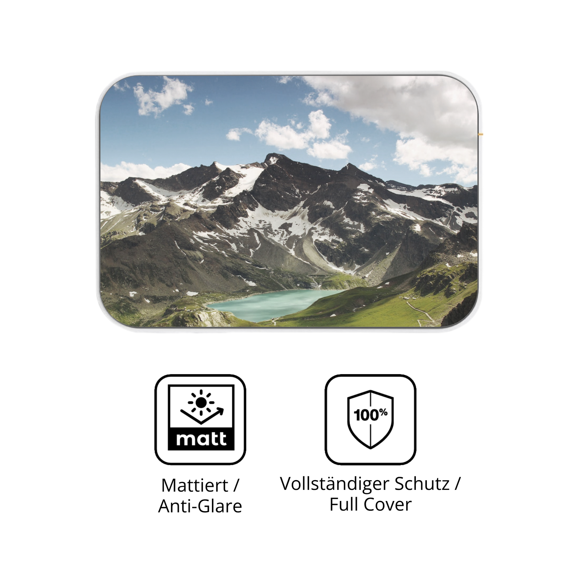 Flexible TPU-Folie passend zugeschnitten für Vimmk Blutzuckermessgerät, vollständige Abdeckung