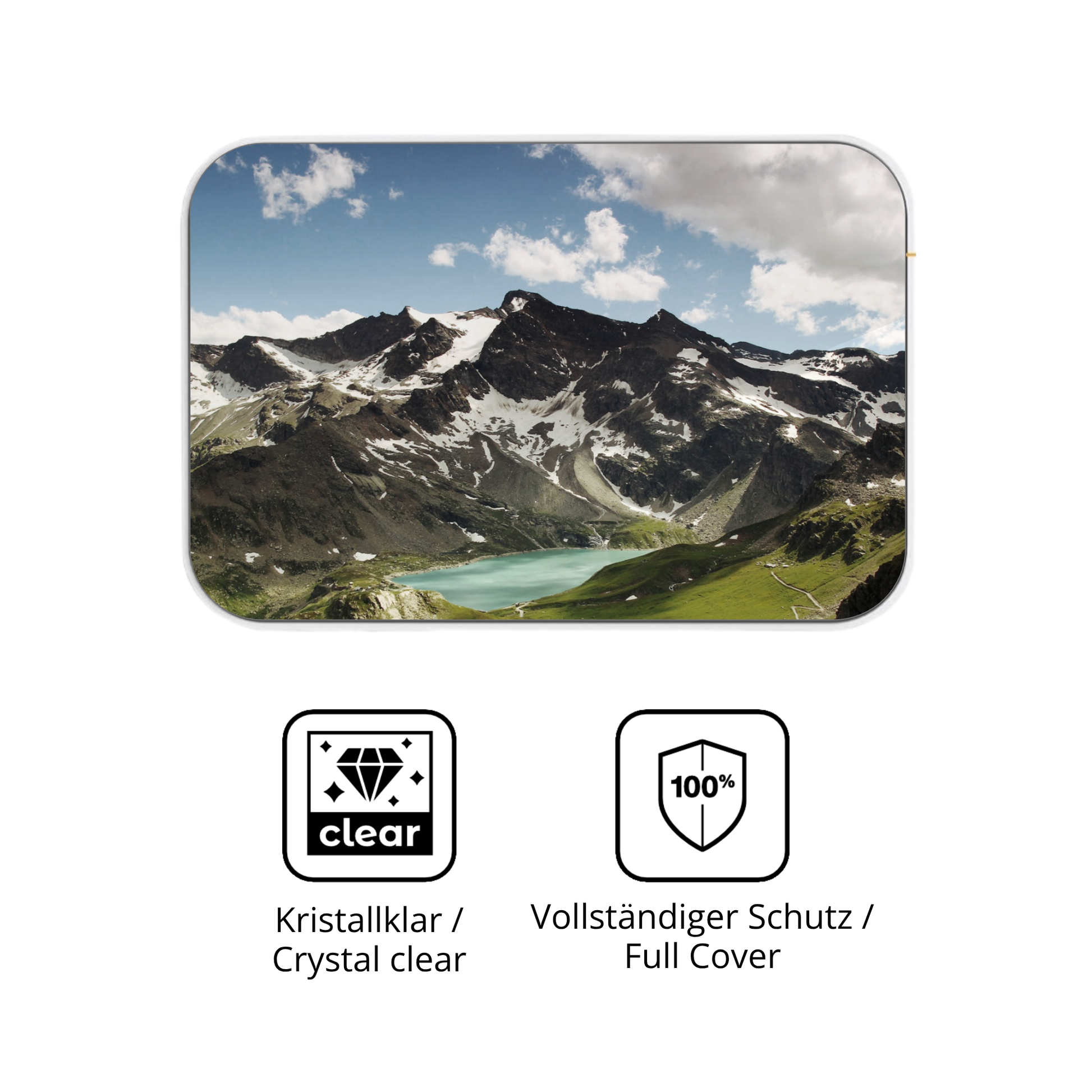 Dünne und klare Folie passend zugeschnitten für Vimmk Blutzuckermessgerät