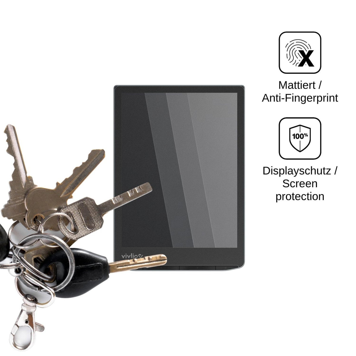 Screen Protector for Vivlio InkPad Color 3 Privacy Filter 4-Way Protection dipos
