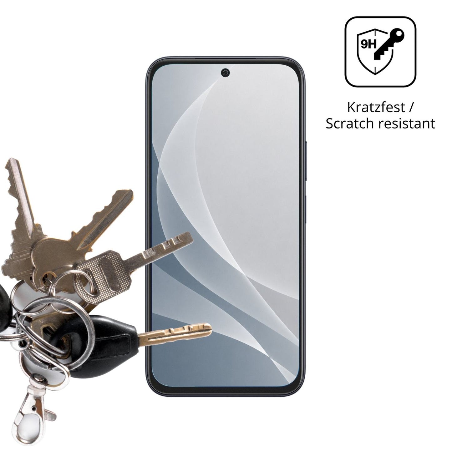 dipos Displayschutz für Vivo G5z, mattierte Oberfläche, robuste Festigkeit und perfekte Passform