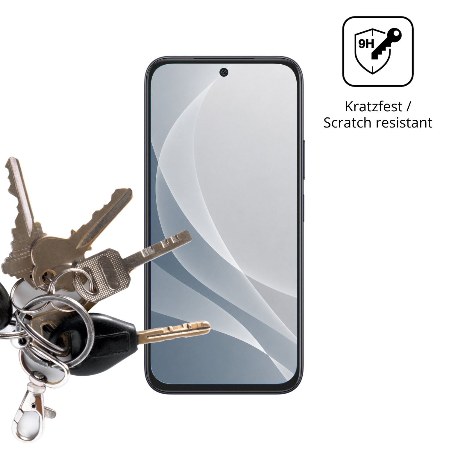 dipos Displayschutz für Vivo G5z, mattierte Oberfläche, robuste Festigkeit und perfekte Passform