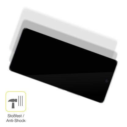 dipos Displayschutz für VIVO IQOO 12 Pro, transparente Oberfläche, geringe Dicke und perfekte Passform