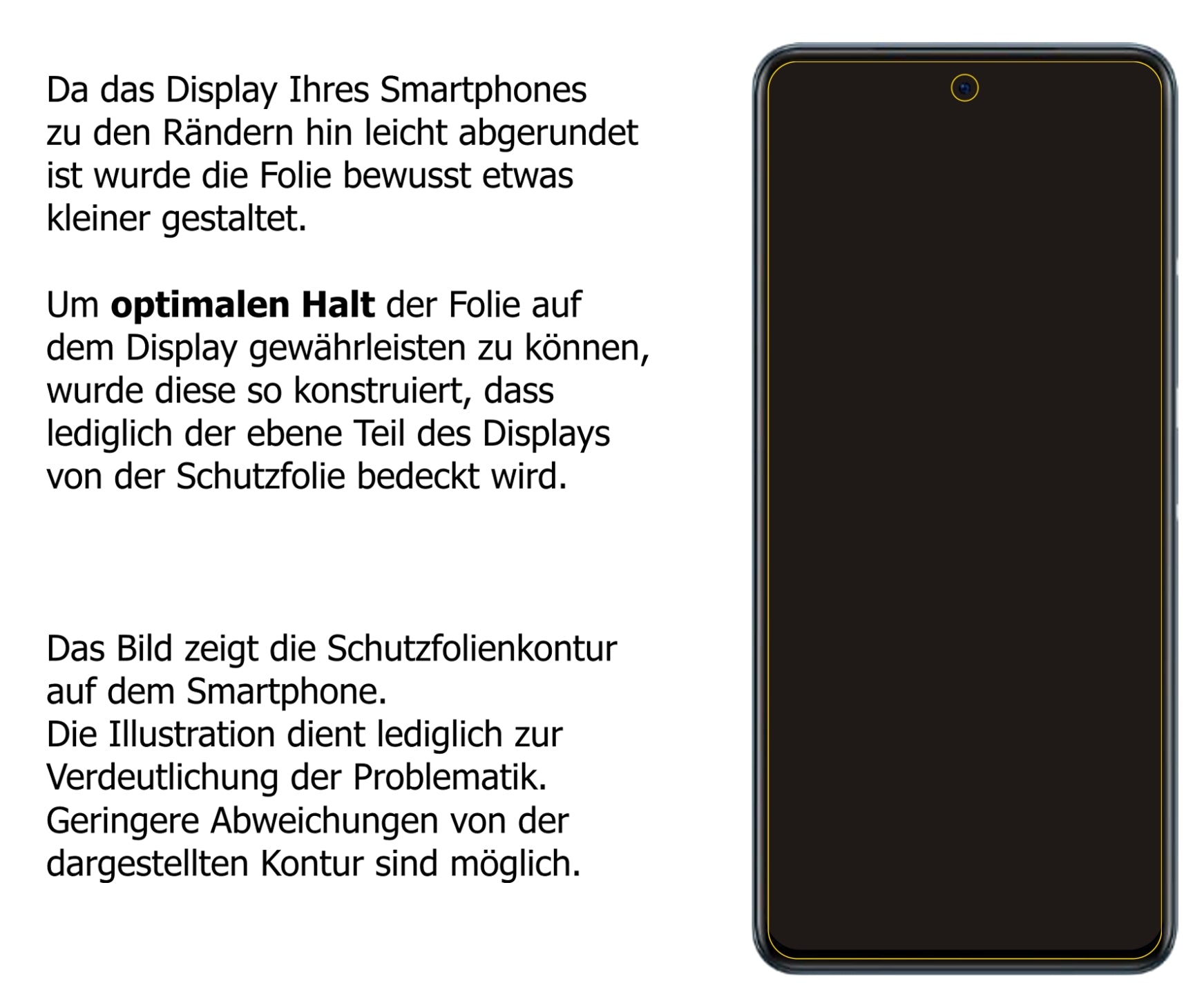 dipos Displayschutz für Vivo Iqoo Neo5 SE, transparente Oberfläche, perfekte Passform auch für die Rundungen