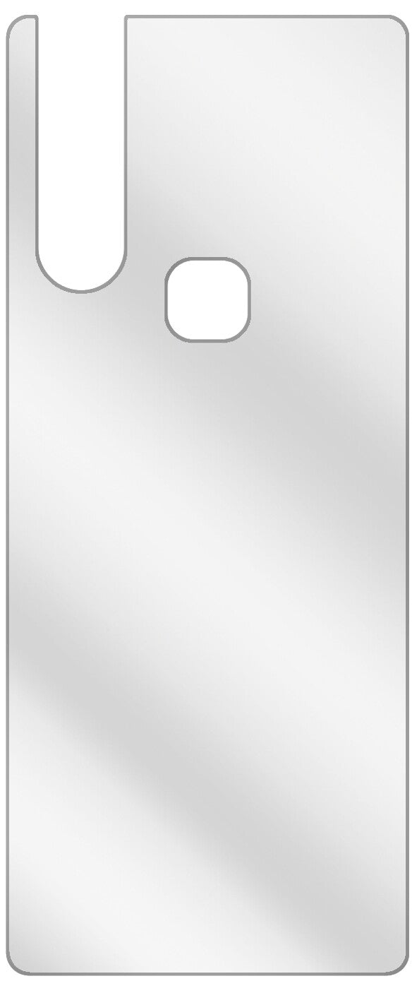 dipos Displayschutz für Vivo S1 Rückseite, transparente Oberfläche, geringe Dicke und perfekte Passform