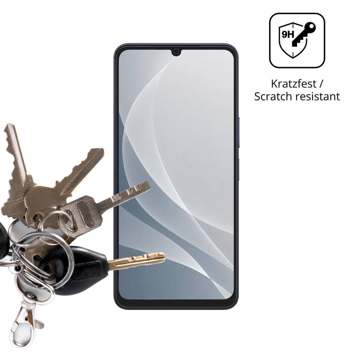 dipos Displayschutz für Vivo T5 Lite 5G, mattierte Oberfläche, robuste Festigkeit und perfekte Passform