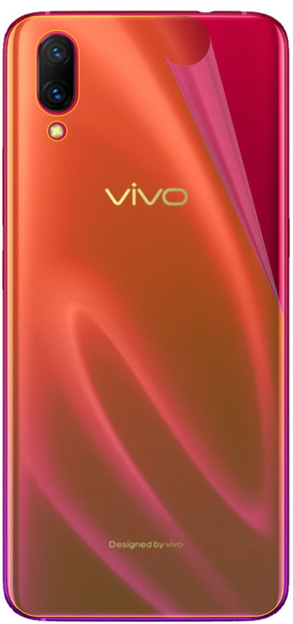 dipos Displayschutz für Vivo X23 Symphony Rückseite, transparente Oberfläche, geringe Dicke und perfekte Passform