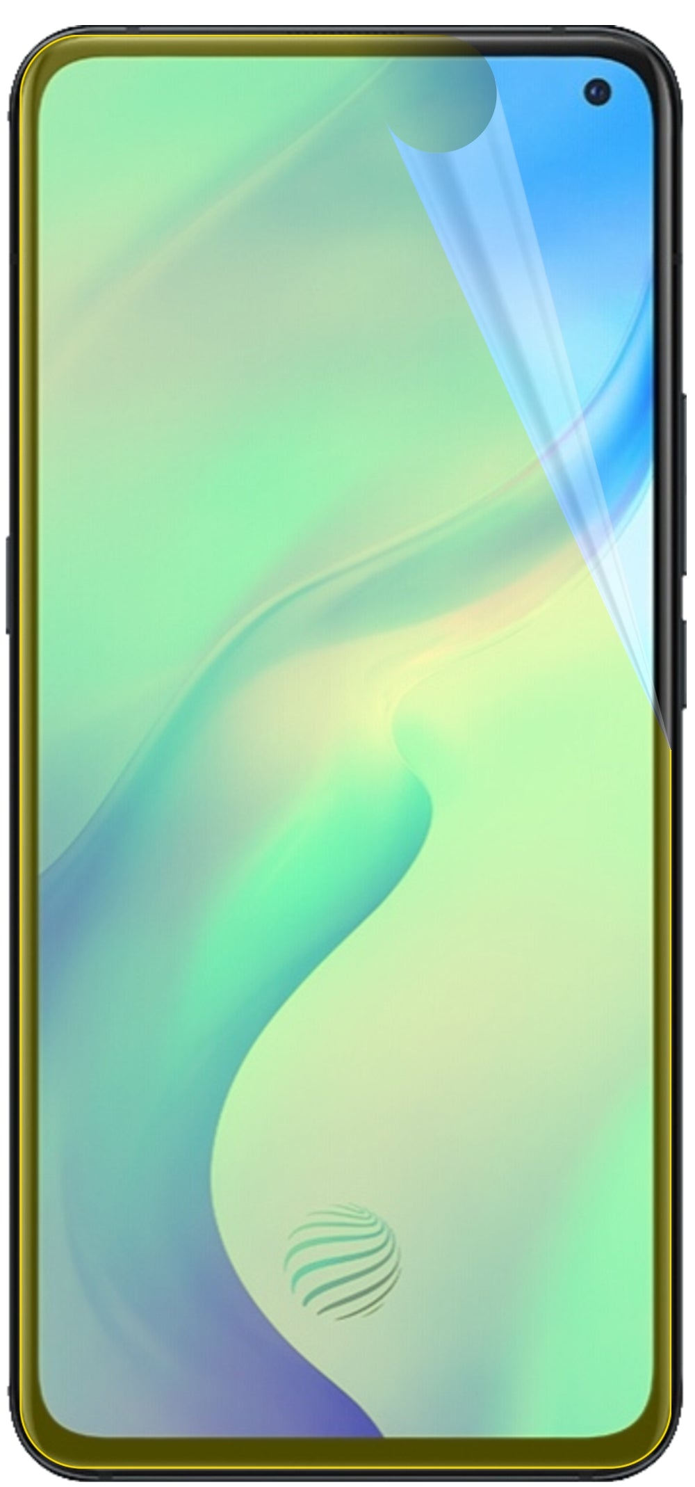 dipos Displayschutz für Vivo X30, transparente Oberfläche, geringe Dicke und perfekte Passform
