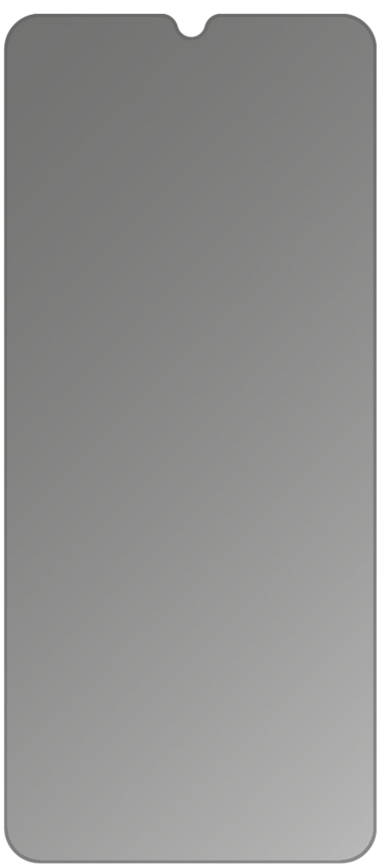 dipos Displayschutz für Vivo X50E, mattierte Oberfläche, Blickschutzfilter und perfekter Passform