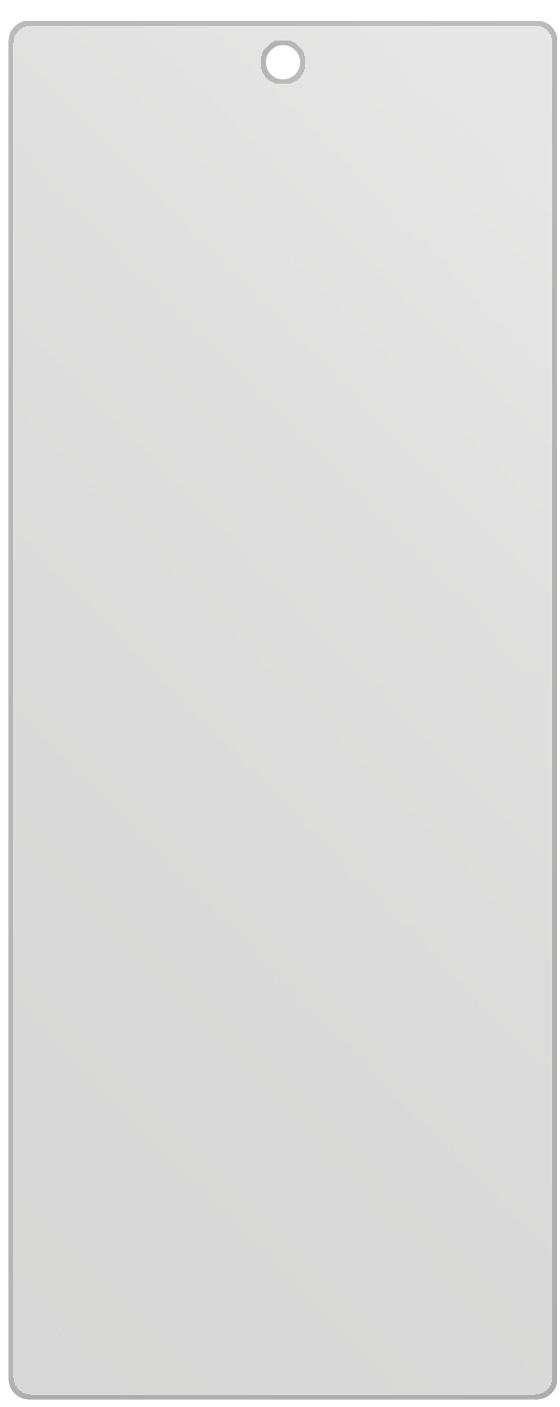 dipos Displayschutz für Vivo X60 Pro, mattierte Oberfläche, geringe Dicke und perfekte Passform