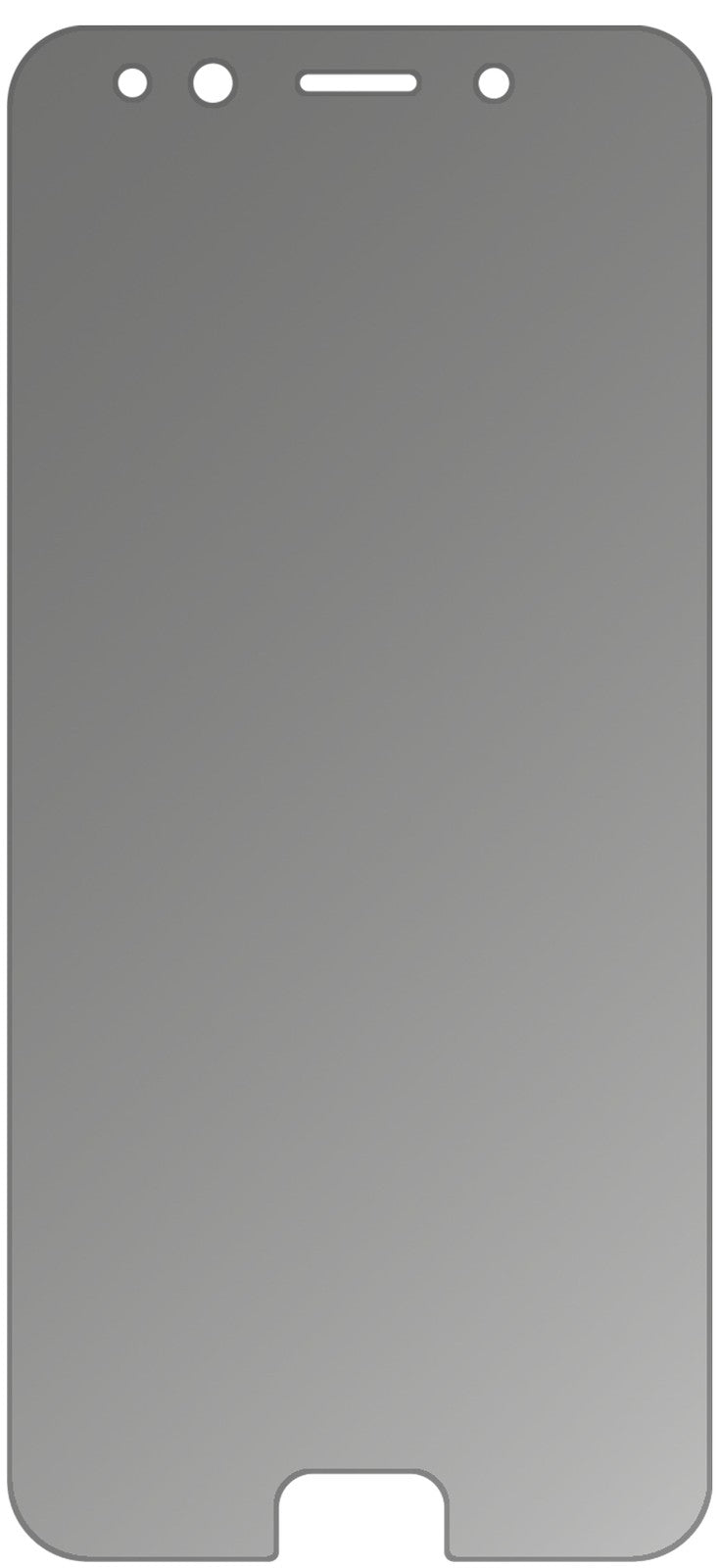 dipos Displayschutz für Vivo X9s, mattierte Oberfläche, Blickschutzfilter und perfekter Passform