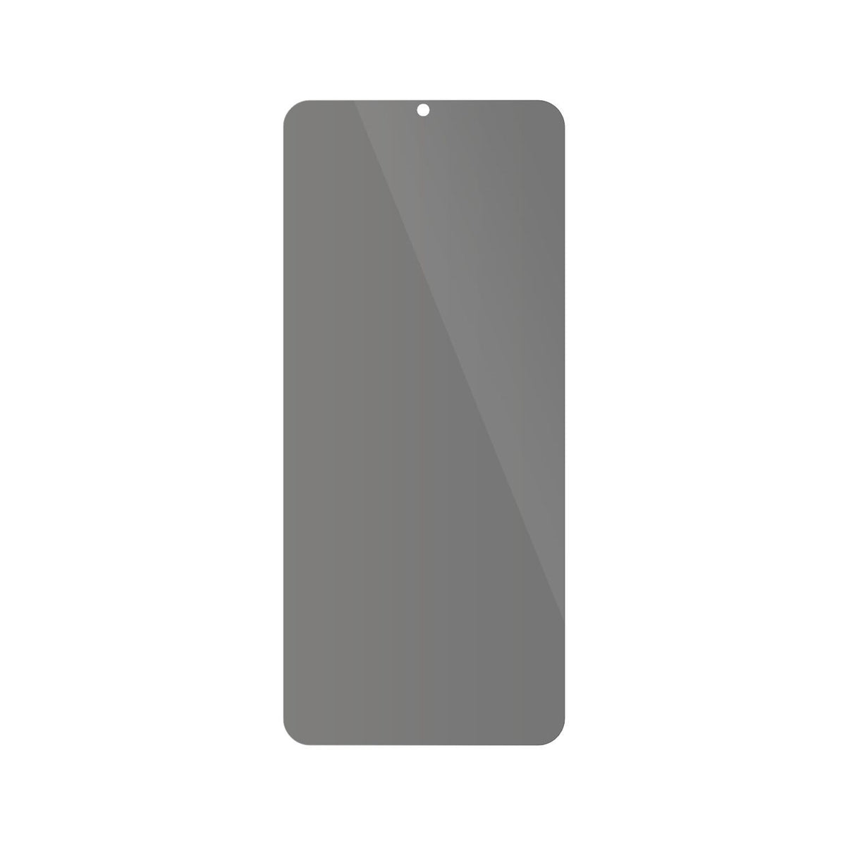 dipos Displayschutz für Vivo Y02, mit Blickschutzfilter und perfekter Passform auch für die Rundungen