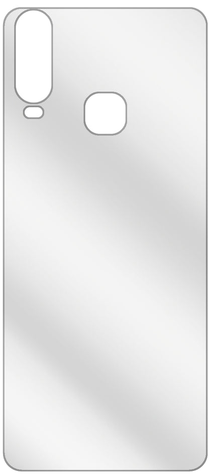 dipos Displayschutz für Vivo Y11 (2019) Rückseite, transparente Oberfläche, geringe Dicke und perfekte Passform