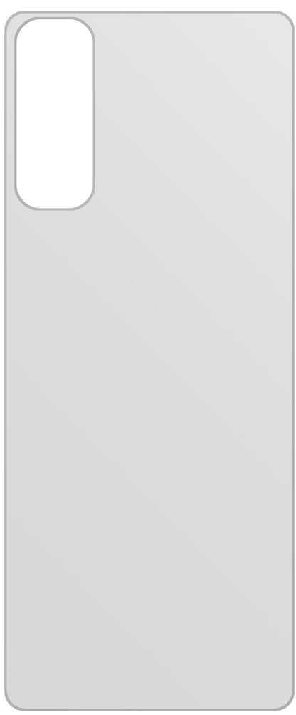 dipos Displayschutz für vivo Y50t Rückseite, mattierte Oberfläche, geringe Dicke und perfekte Passform